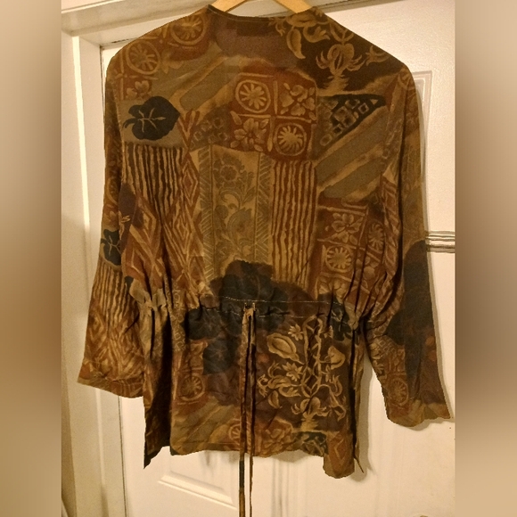 👚JH Collectables Vintage Long Sleeve Top 8P, 100% Polyester,Nice,Gift It.🎁 - Picture 3 of 8